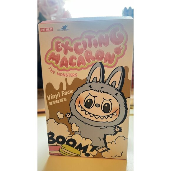 Authentic Labubu Exciting Macaron - Sesame Bean - Picture 9 of 12